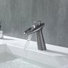 Futuristic Grey Basin faucet single hole hot and cold Water Tap