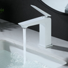 Stylish Design Matte White Faucet mixer Bathroom Tap
