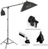 ShowMaven 45W Dimmable LED Light with Double Color Temperature Continuous Lighting Studio Kit,3 Packs 20x28 Inches Studio Softbox, for Photo Studio Portrait, Video Shooting