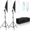 Photography Softbox Lighting Kits 50x70CM Professional Continuous Light System Soft Box for Photo Studio Equipment …