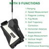 Golf Rangefinder with Slope & Continuous Scan, Horsmile 650 Yard Range Finder with Full Functions, Fog Mod, Flag Lock, Distance, Speed, Angle Measurement for Golf, Hunting, Hiking and Construction.