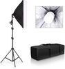 Photography Softbox Lighting Kits 50x70CM Professional Continuous Light System Soft Box for Photo Studio Equipment …