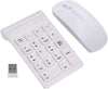 Wireless Numeric Keypad, Mini 2.4G 18 Keys Number Pad,