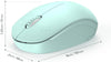 Wireless Mouse, 2.4G Noiseless Mouse with USB Receiver - Portable Computer Mice for PC