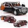 1:24 Alloy Roll Royce Phantom Lengthened Cohes Diecast Car Vehicles Model Toy