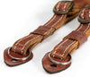 MG1515 Sierra Series Genuine Leather Camera Shoulder or Neck Strap - Brown Compact