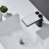 Luxury Bathroom Waterfall Mixer With Display Temperature Basin Faucet Tap