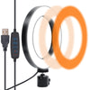 Mobile Phone Fill Lamp Camera LED Cold and Warm Dimming Ring Light