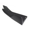 2Pcs Universal Anti-Scratch Car Rear Bumper Lip Wrap Angle Splitters Primer Black