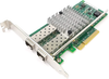 Single Port 10GbE SFP+ Fiber Optic PCI-Express x 8 NICs Gigabit Ethernet Server Adapter 2 Port Network Interface Controller Card for 82599ES Chipset, Compare to Intel- HS-X520-DA1 (1 Port / 10GB / PCI-E 2.0)