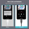 iPhone Aux Adapter, Lightning to 3.5mm Headphone Jack Adapter