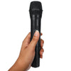 VHF Wireless Bluetooth Karaoke Microphone Speaker 2 Handheld MIC KTV Player