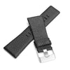 Replacement 26MM Leather Watch Band Strap For Diesel DZ4210- BLACK