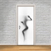 Wall paper 3D Wall Stickers Door Stickers, Paper Home Decoration Wall Decal Wall Decoration 1 set