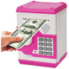 Piggy Bank / Money Bank Electronic Piggy Bank Box Family Lovely Exquisite Automatic Plastic Shell- BLUE
