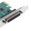 Parallel Port DB25 25Pin LPT Printer to PCI-E Express Card Converter Adapter 1Pc