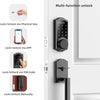 Smart Deadbolt,  Keyless Entry Door Lock with Keypad, Electronic Front Door Bluetooth, Touchscreen Digital, Remote Share Codes, Send Ekeys, Free APP, Easy to Install for Home, Apartment