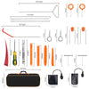 24Pcs Car Door Lock Opener Tool Lockout Sets for Car Trucks, Professional Leveling Auto Car Emergency Tool Kit with Long Reach Grabber, Non-Marring Wedge, Air Wedge Pump,Trim Removal Kits