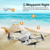 F3 GPS Drone with FPV 4K Camera Live Video,Foldable Drone for Adults,Rc Quadcopter for Beginners,With Auto Return Home, Follow Me,Dual Cameras,Waypoints, Long Control Range,Silver