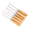 Wood Turning Tool Hand Chisels Set, Hand Chisel, Professional for Beginners for Hobbyists