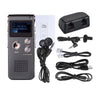 Portable Rechargeable 8GB Digital Audio Voice Recorder Dictaphone MP3 Player