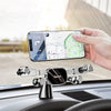 Baseus Horizontal Direct-view Gravity Linkage Automatic Lock Dashboard Car Mount Car Phone Holder For 4.7 Inch-6.5 Inch Smart Phone for iPhone 11 for Samsung Note 10 Redmi Note 8 Pro
