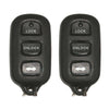 2 for Toyota Camry 2002 2003 2004 2005 2006 Car Remote Keyless Entry Key Fob