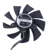 1 Pair 4Pin Cooler Fan for Geforce GTX 1660 RTX 2060 2070 Video Graphics Card Cooling Fan