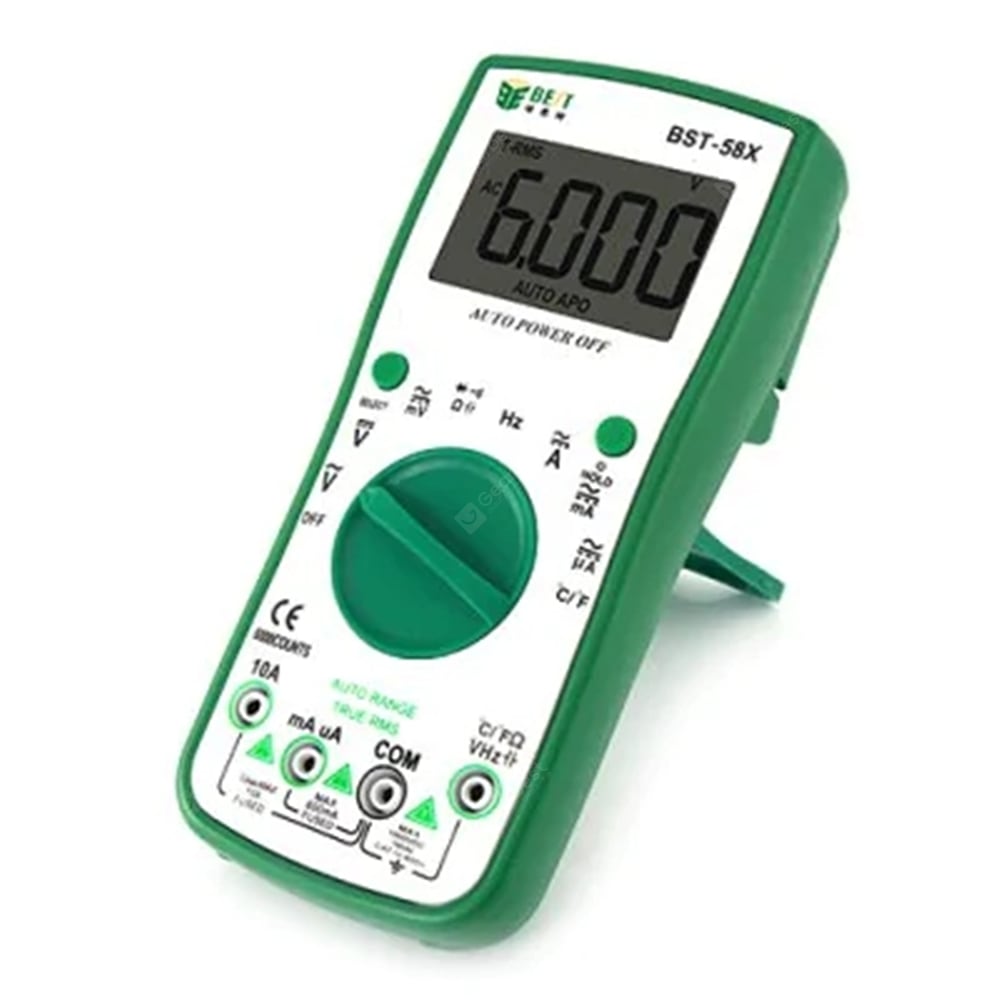 New Multimeter 58 x Digital Voltage Meter Instrument with High Precision