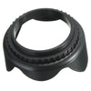 58mm Petal Flower Lens Hood For Canon 700D 100D 650D 600D 550D 1200D 1100D Black