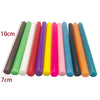 Colored Hot Melt Glue Sticks 50Pcs Small Electric Glue Gun Rods for Craft Car Painting Repair