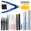 Model Basic Tool Set Model Tools Kit Hobby Building Tools Craft Set for Basic Model Building, Repairing and Fixing