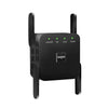 Wireless Wifi Repeater Wifi Extender 1200Mbps Long Range Wifi Repeater Wi-Fi Signal Amplifier Black 2.4G/5G US