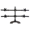 Hex LCD Monitor 3 X 3 Desk Stand, Black