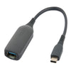 Onn. USB-C to USB Female Adapter, 4" Cable, Compliant with USB 3.1 Gen 1 and Supports Data Transfer up to 5 Gbps