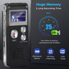 8GB Digital Voice Activated Recorder for Lectures - Audio Recorder Recording Device with Playback,Mp3 Player