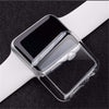 Transparent Clear Thin Hard Clip On Case Cover Screen Protector For 38/42mm Apple Watch 1