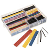 360Pcs Mixed Color Polyolefin 2:1 Halogen-Free Heat Shrink Tubing Sleeving with Box
