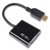 Onn. Compact-Designed Portable HDMI to VGA Adapter
