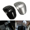 6 Speed Gear Shift Knob Cap Cover For Ford Focus Fiesta Replacement Black Chrome