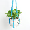 Nylon Rope Tassel Flower Pot Hanging Basket Net Knotted Rope Plant Holder