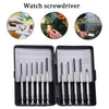 11pcs Precision Multifunction Mini Small Screwdriver Set With Slotted Phillips Bits