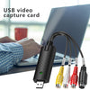 USB2.0 Audio AV TV Card VHS to DVD Converter Analog Video to Digital Format Record Card PC Adapter