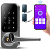 Smart Lock,Keyless Entry Door Lock Deadbolt with Keypads,Free App Control,Ic Card,Key,Sharing Passcode,Auto Lock for Home