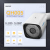 ESCAM QH005 5MP ONVIF H.265 P2P IR Outdoor IP Camera with Smart Analysis Function Night Vision Motion Detect
