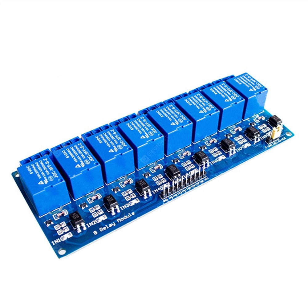 8 Channel DC 5V Relay Module with Optocouple