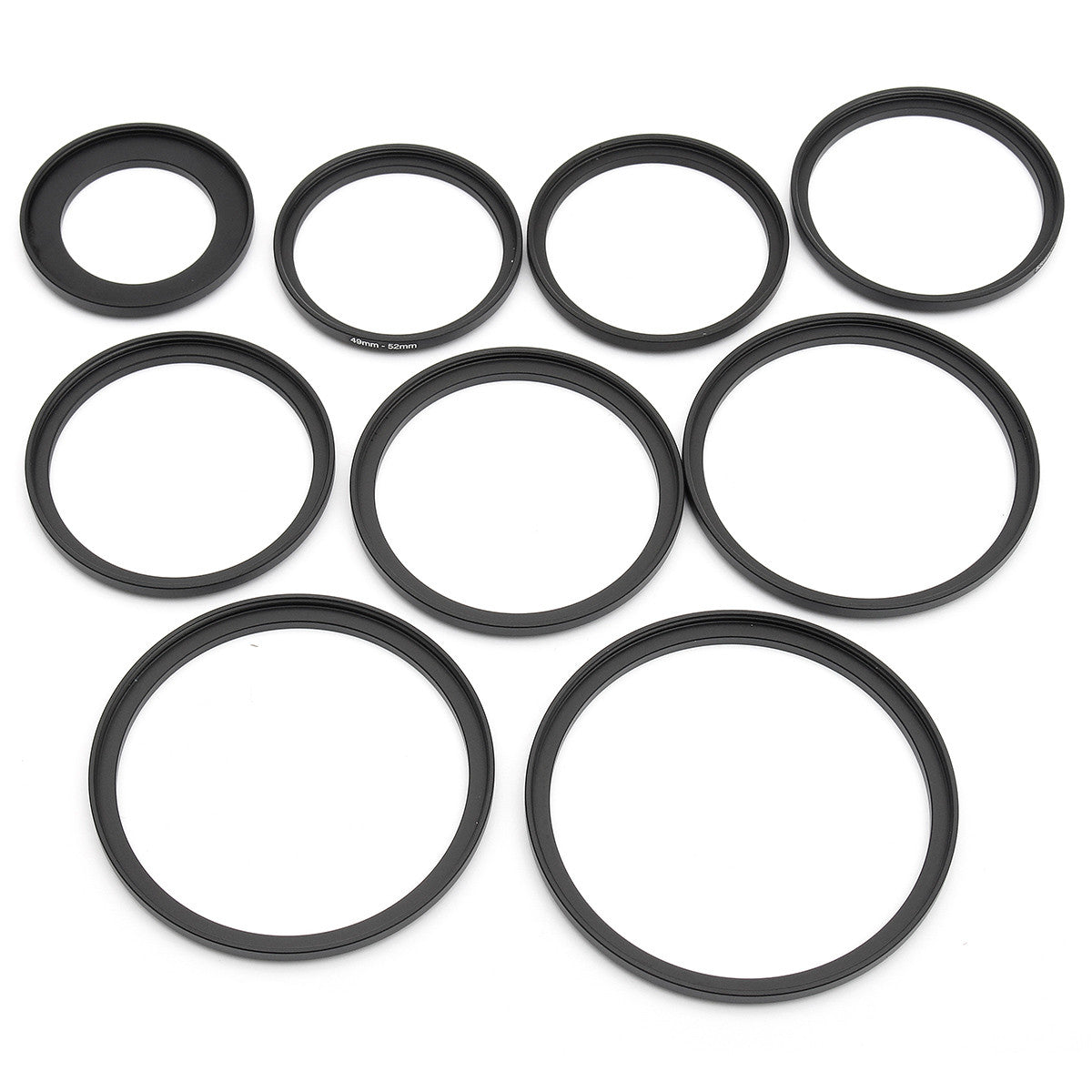 18pcs Step Up Down Lens Filter Ring Adapter Set 37 - 82mm For Canon Nikon