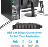 USB 3.0 PCI-E Expansion Card 7 Hub External Controller PCI-E Extender PCI Card for Desktop
