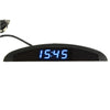 LED Digital Auto Clock Voltmeter Thermometer 12V 3 In 1 Function