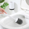 TPR Toilet Brush and Holder Cleaner Set Floor-standing Bathroom Cleaning Brush Tool